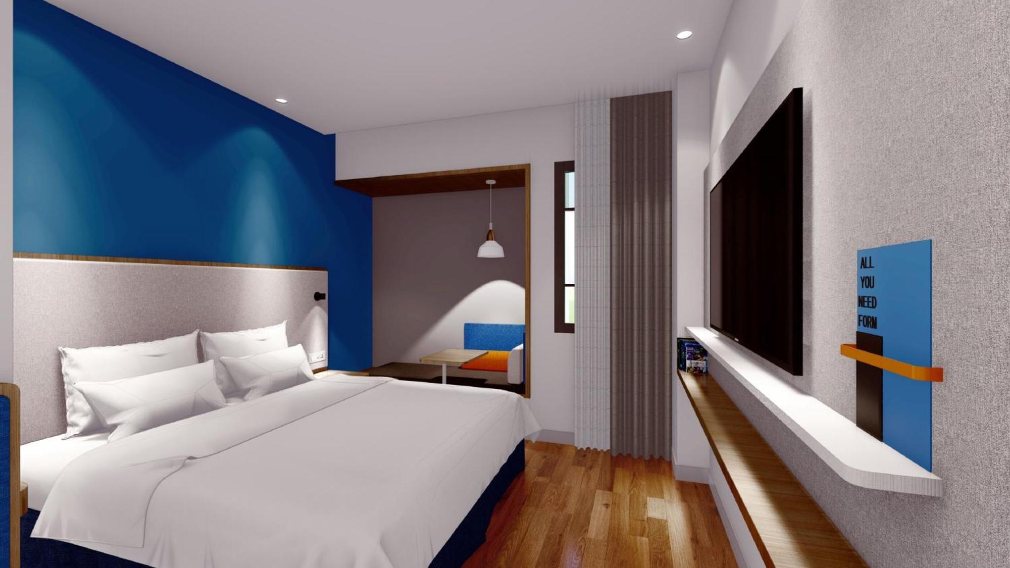 Holiday Inn Express Shanghai Pudong Airport By Ihg מראה חיצוני תמונה